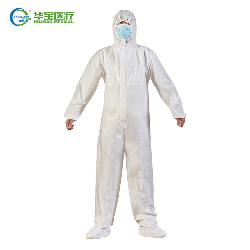 FD6-2001 Hooded Protective Coverall